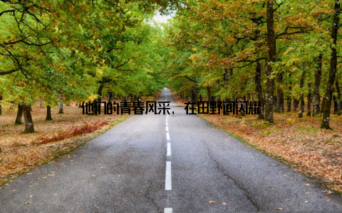 他们的青春风采, 在田野间闪耀