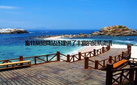 畜牧商贸网站还提供了丰富的贸易资讯