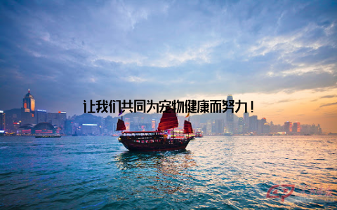 让我们共同为宠物健康而努力!