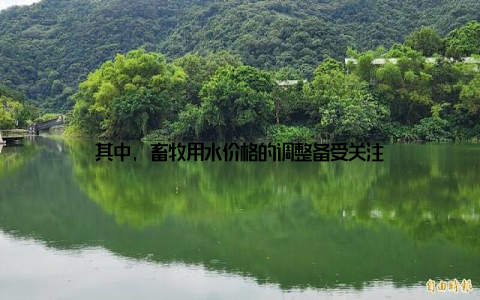 其中, 畜牧用水价格的调整备受关注