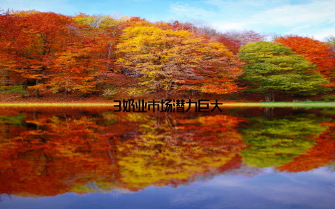 3奶业市场潜力巨大